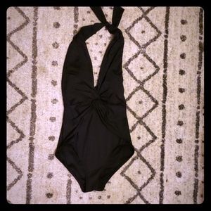 Michael Kors Black One Piece Swimsuit